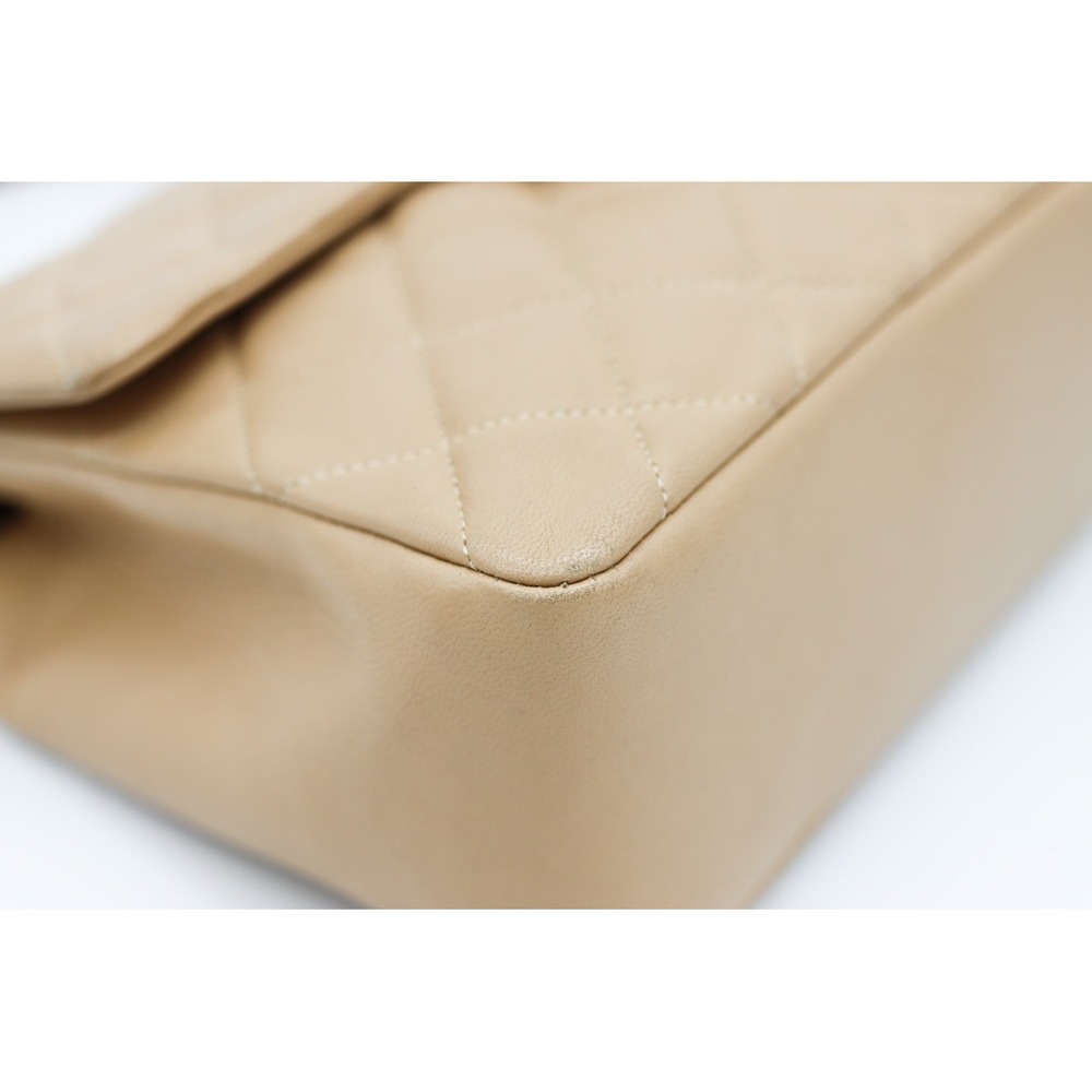 Chanel Square Beige Matalesse Top Handle Lambskin Quilted Bag - Picture 12 of 15